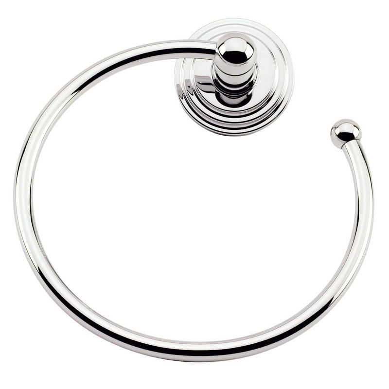 Chelsea Open Towel Ring in Polished Chrome