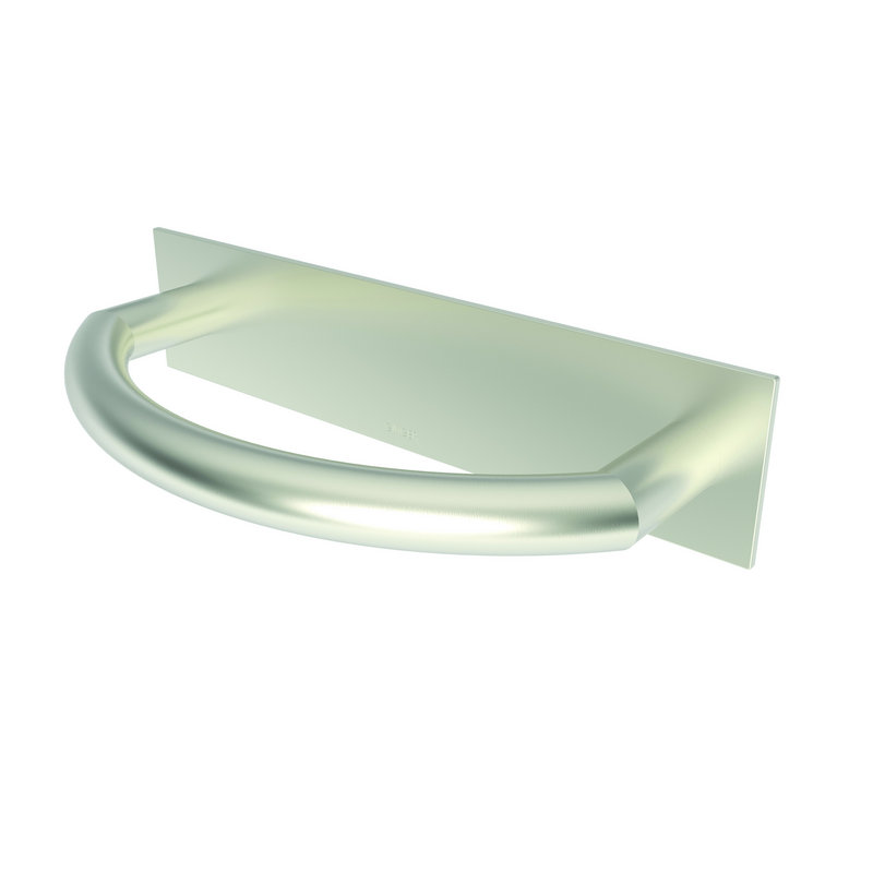 Surface Towel Ring in Satin Nickel