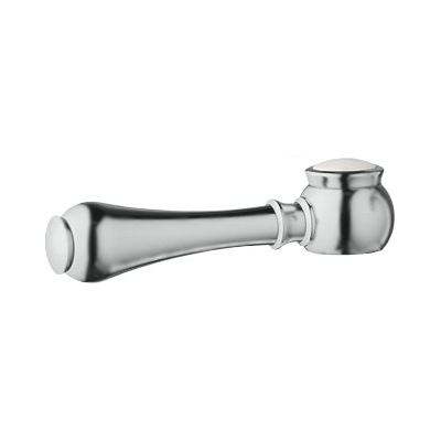 Geneva Lever Handles in Velour Chrome (2 pc)