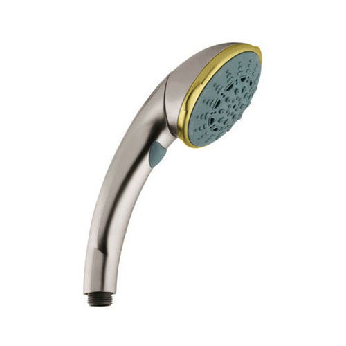 Movario Multi-Function Hand Shower In Satin Nickel/Polished Brass