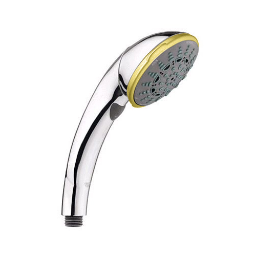 Movario Multi-Function Hand Shower In Polished Chrome/Polished Brass