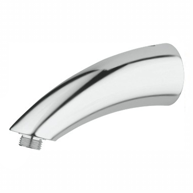 Movario Wall Mount Shower Arm In Velour Chrome