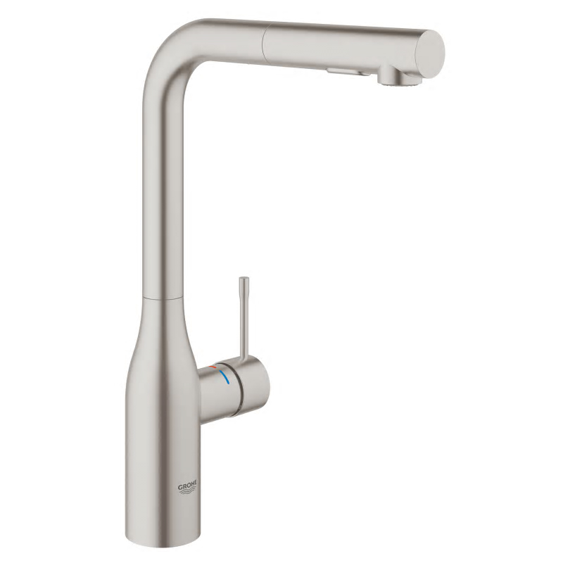 Essence Pull-Out Kitchen Faucet in SuperSteel, 1.75 gpm