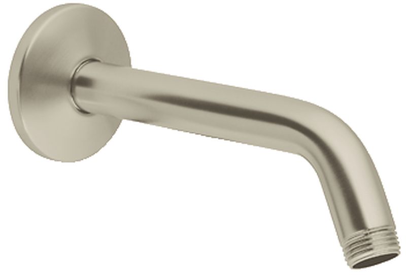 Relexa Wall Mount Shower Arm & Flange In Brushed Nickel Infinity Finish