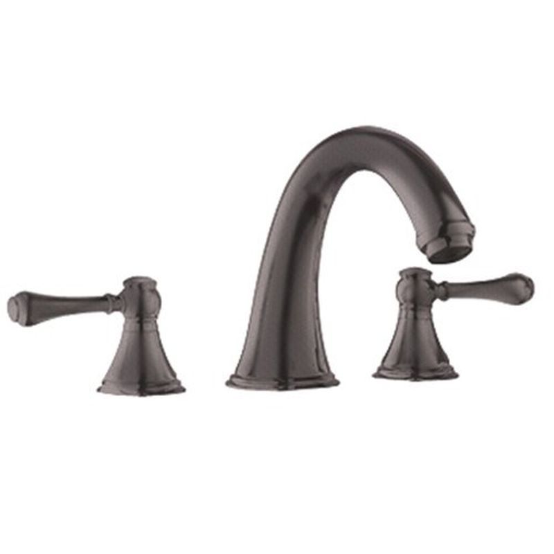 Geneva Deck Mounted Tub Faucet W/Spout Only In Oil Rubbed Bronze