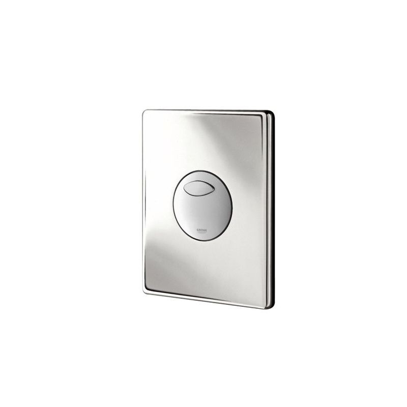 Skate Toilet Actuation Wall Plate in StarLight Chrome