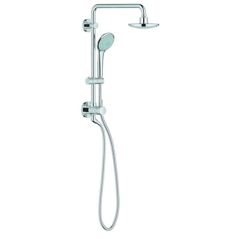 Retro-Fit 160 Shower System W/Showerhead and Hand Shower In StarLight Chrome