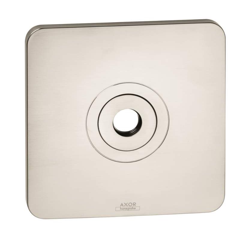 Axor Cittero M Wall Plate in Brushed Nickel
