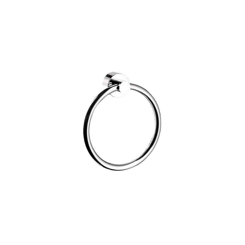 Axor Uno 7" Towel Ring in Chrome