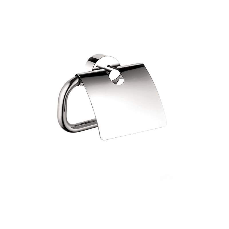 Axor Uno Toilet Paper Holder w/Cover in Chrome