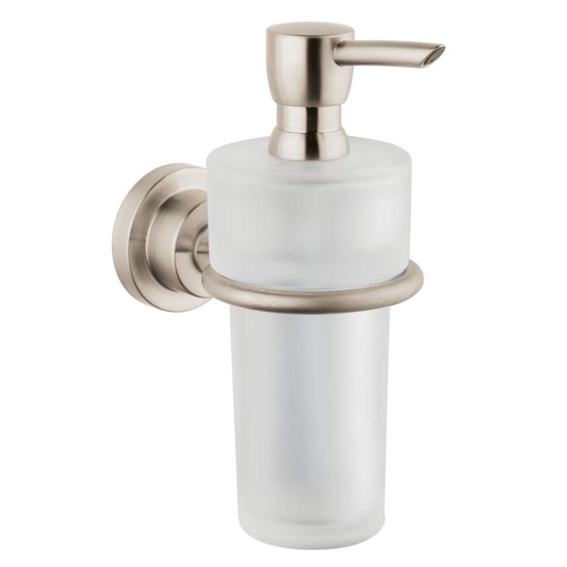 Axor Citterio Soap Dispenser w/Holder in Brushed Nickel