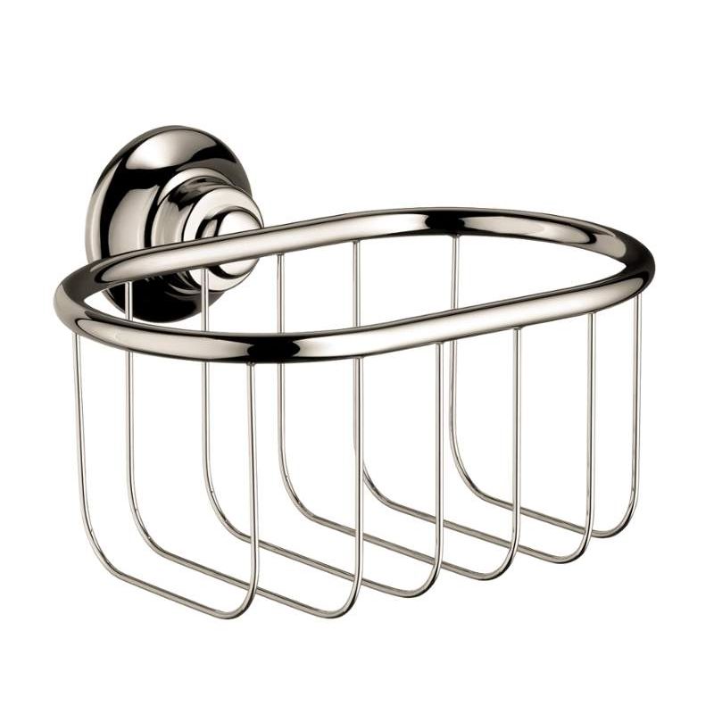 Axor Montreux Soap Basket w/Wall Mount in Polished Nickel
