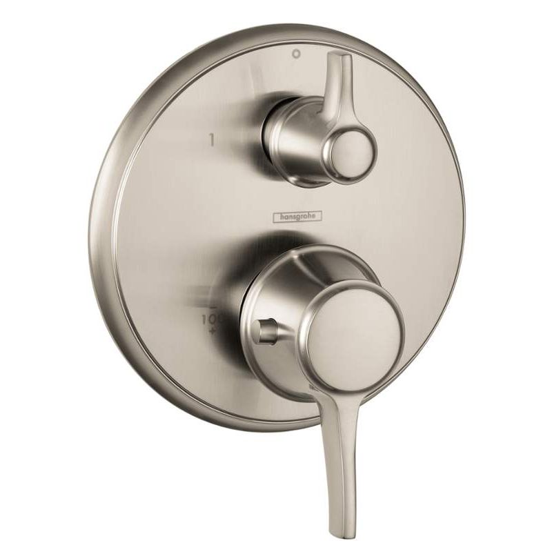 Ecostat Classic Thermostatic Trim In Brushd Nickel