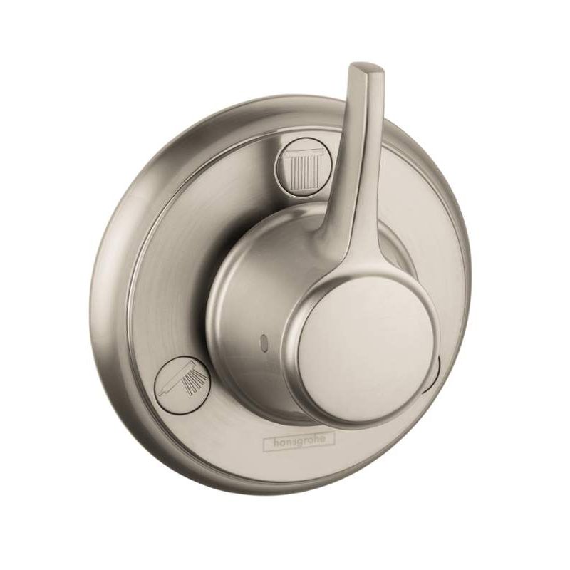 Ecostat Classic Diverter Trim In Brushed Nickel