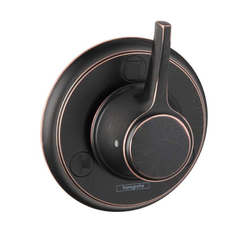 Ecostat Classic Diverter Trim In Rubbed Bronze