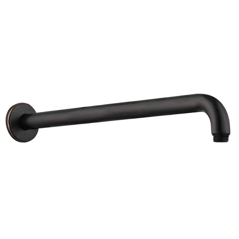 Raindance 15" Showerarm & Flange in Rubbed Bronze