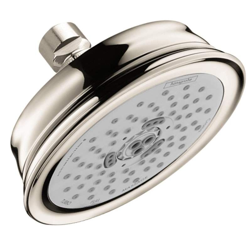 Croma 100 Classic Multi-Function Showerhead In Polished Nickel