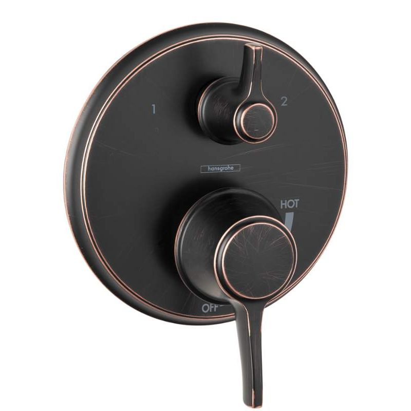 Ecostat Classic Diverter Trim In Rubbed Bronze