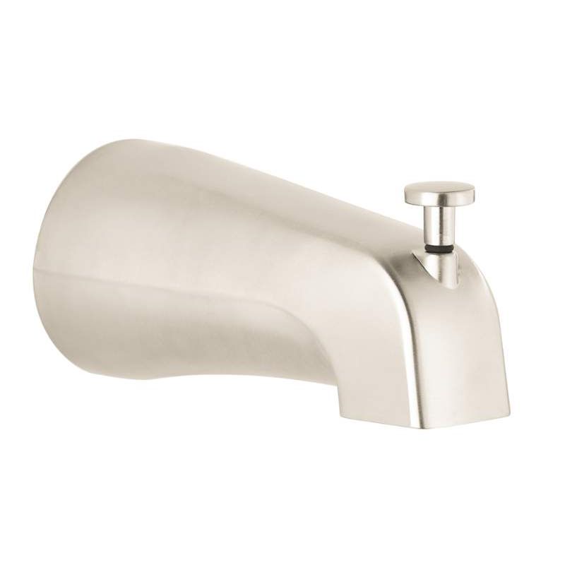 Commercial Diverter Tub Spout In Nickel