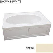 Acrylic 72x18" Bathtub Apron in Almond
