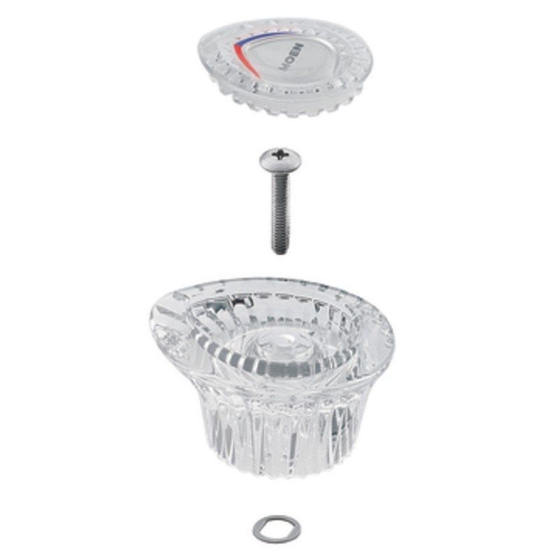Chateau Clear Knob Kit for Tub & Shower Faucets (1 pc)