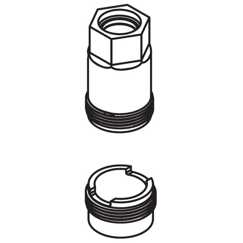 Cartridge Nuts 2 pcs for Widespread Lavatory & Roman Tub