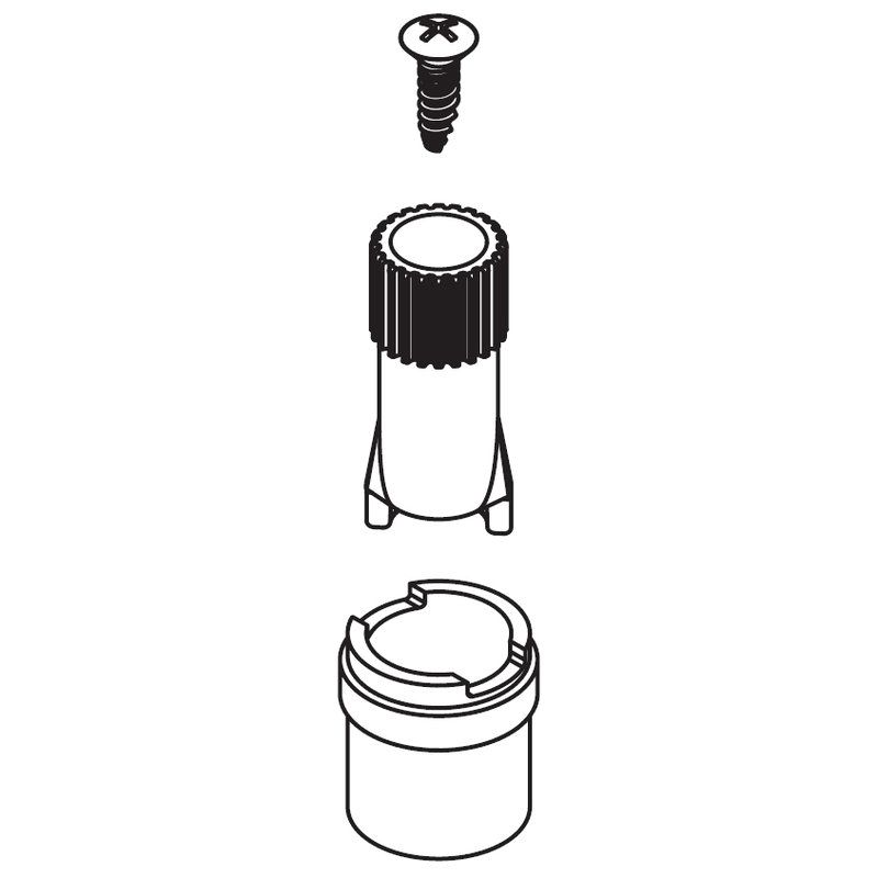 Monticello Stem Extension Kit for 2-Handle Tub/Shower