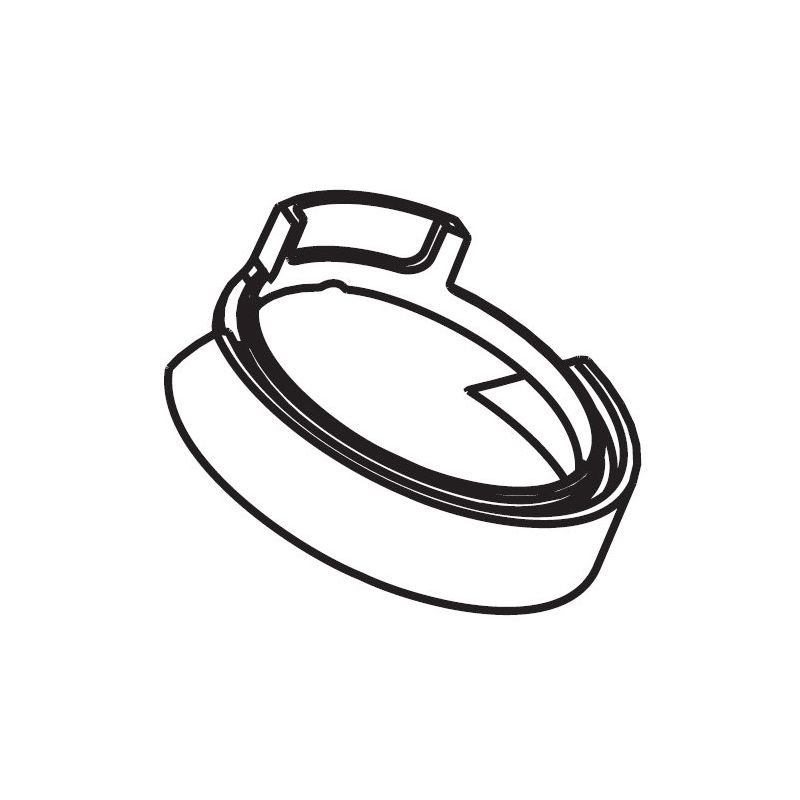 Villeta Lever Handle Ring Shield for 1-Handle Lavatory Chrome