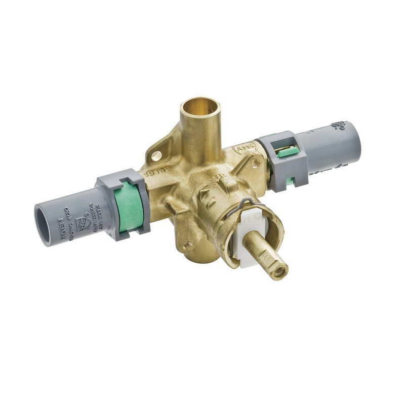 Posi-Temp Pressure Balancing Valve Rough-In 1/2" CPVC Connections w/Hydrolock 4-Port