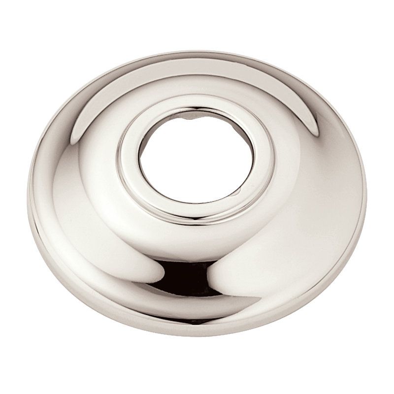 Wall/Ceiling Mount Shower Arm Flange In Nickel