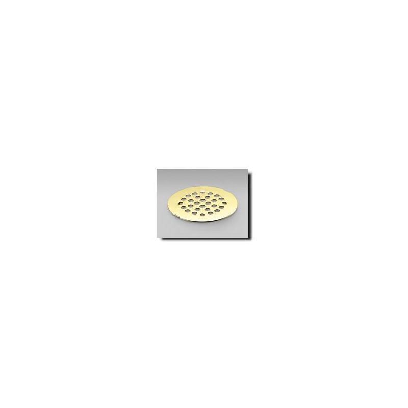 Snap-In Shower Drain Cover Brushed Nickel