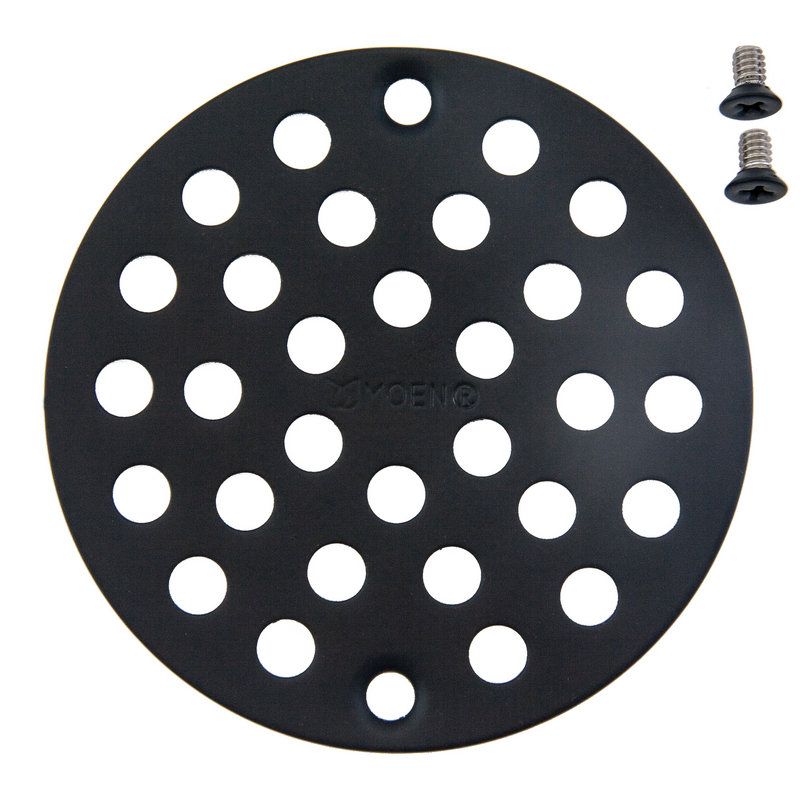 Screw On Shower Drain Cover Wrought Iron