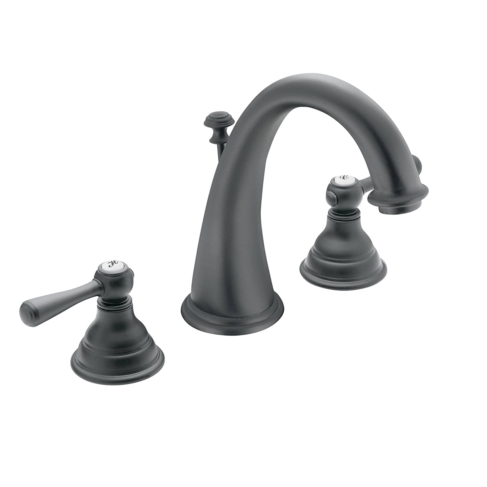 Kingsley Deck Mount Lav Faucet Trim In Wrought Iron