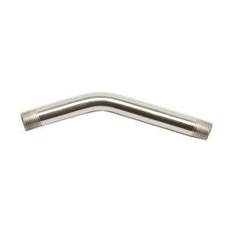 Wall Mount Shower Arm In Brushed Nickel
