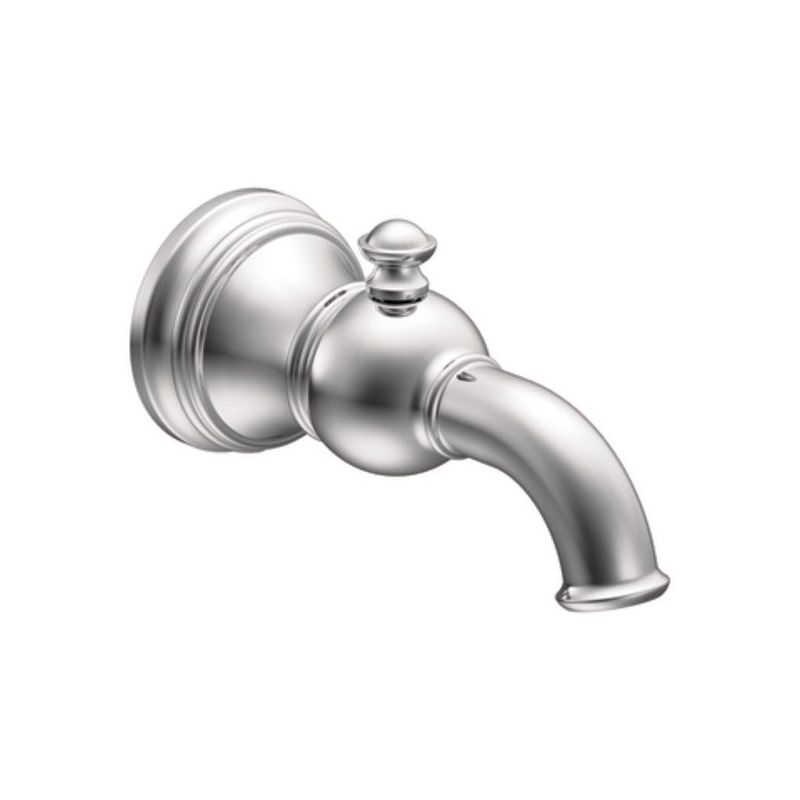 Weymouth 6-3/4" Diverter Slip Fit Tub Spout in Chrome