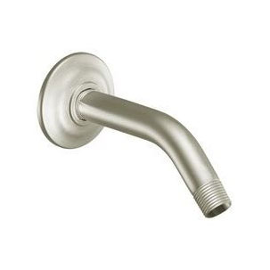 Rothbury Wall Mount Shower Arm & Flange In Brushed Nickel