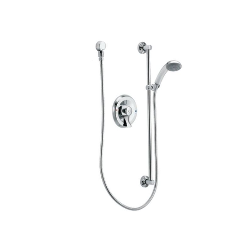 Commercial Posi-Temp 1-Handle Handshower System Trim Only Chrome