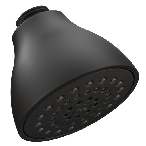 MoenFlo XL Single-Function Showerhead In Matte Black