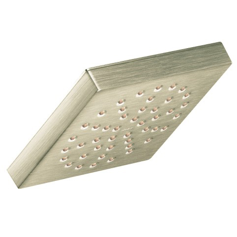 90 Degree Single-Function Rainshower Showerhead In Brushed Nickel
