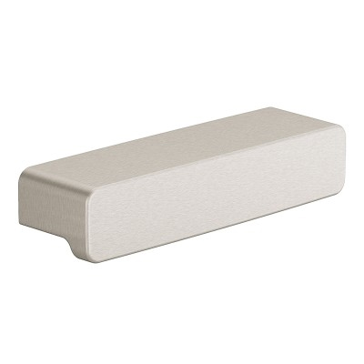 90 Degree Drawer Pull in Brushed Nickel (1 pc)