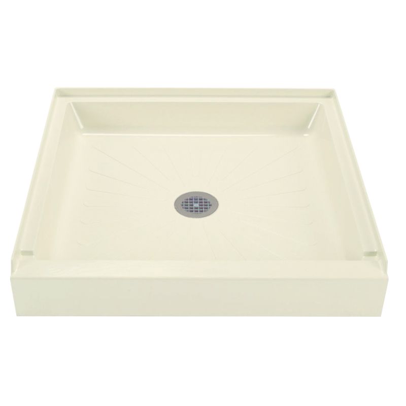 Durabase 36x36x5-1/2" Square Shower Base in Biscuit