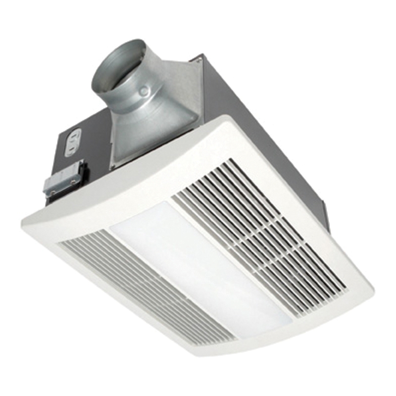 WhisperWarm Lite Quiet, Fan/Heater/Light Solution, 110 CFM