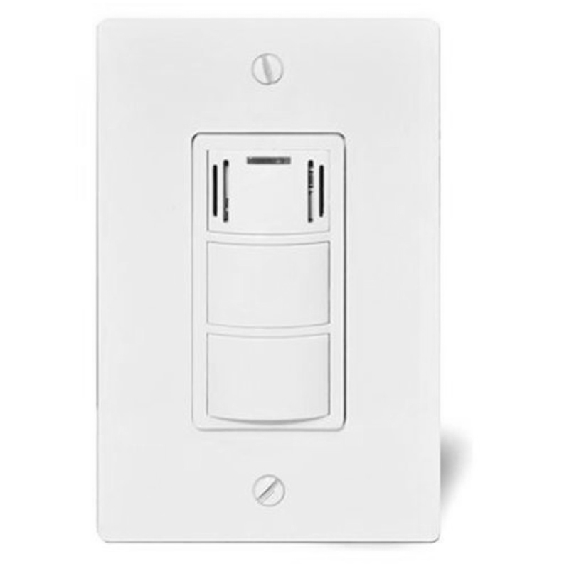 WhisperControl Condensation Sensor Plus - Dew Point Sensing On/Off/Light Wall Control White