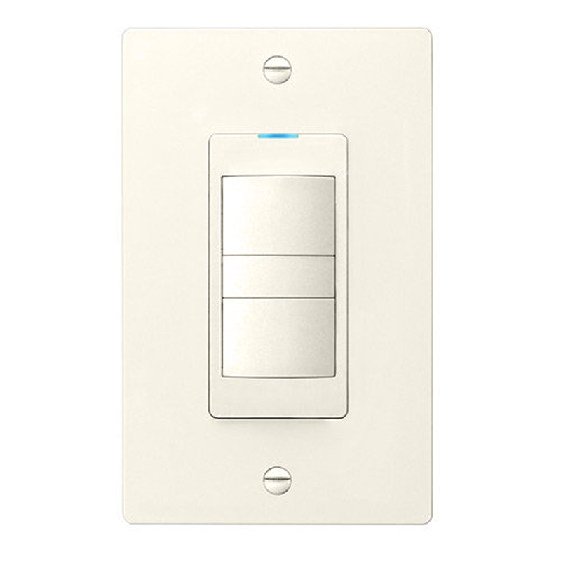 WhisperControl Preset Countdown & Hourly Timer On/Off/Light Wall Control Almond
