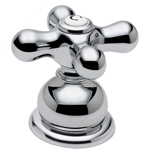 Cross Handle Kit in Polished Chrome (1 pc) for Tub & Shower