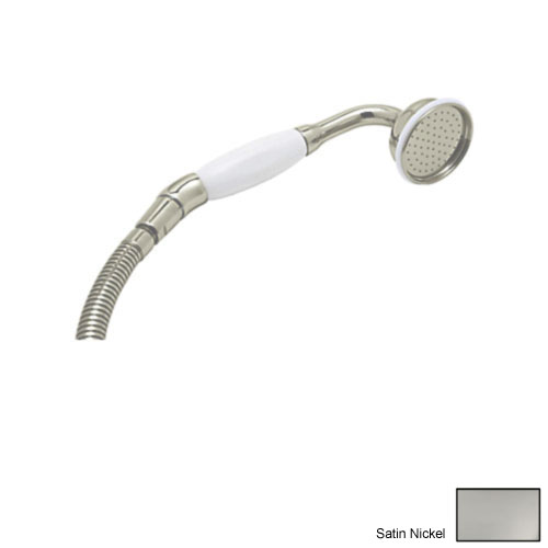 Perrin & Rowe Single-Function Inclined Hand Shower In Satin Nickel