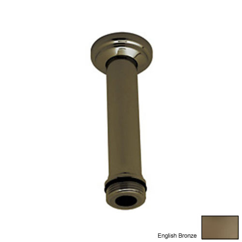 Perrin & Rowe 4" Ceiling Mount Shower Arm in English Bronze
