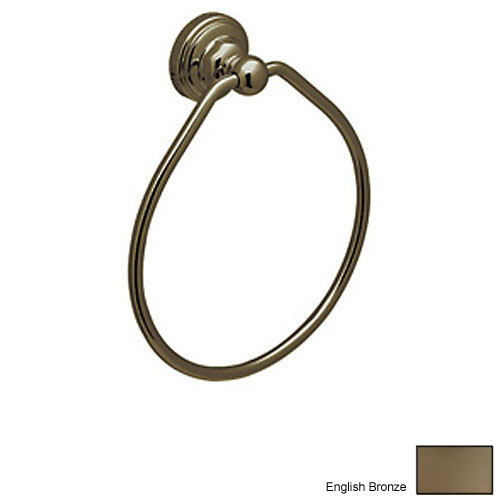 Perrin & Rowe Towel Ring in English Brass