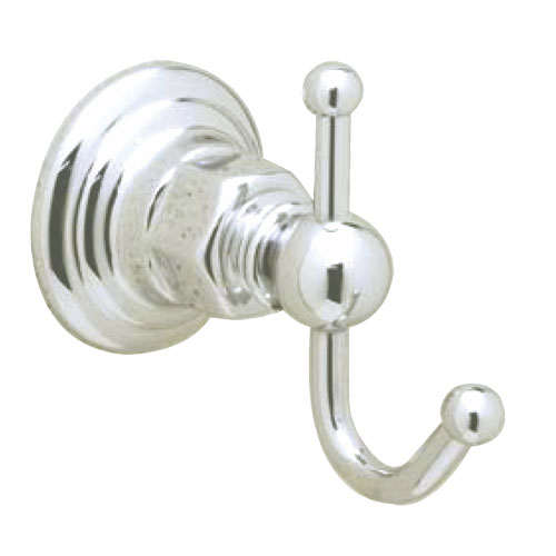 Country Single Robe Hook in Polished Nickel
