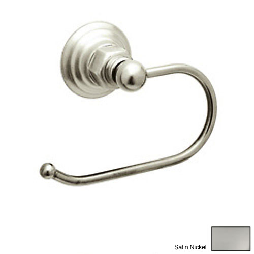 Country Bath Open Toilet Paper Holder in Satin Nickel